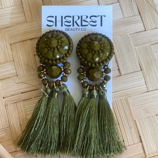 Green tassel