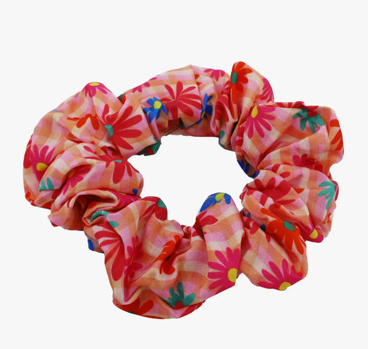 Blossom hair scrunchie