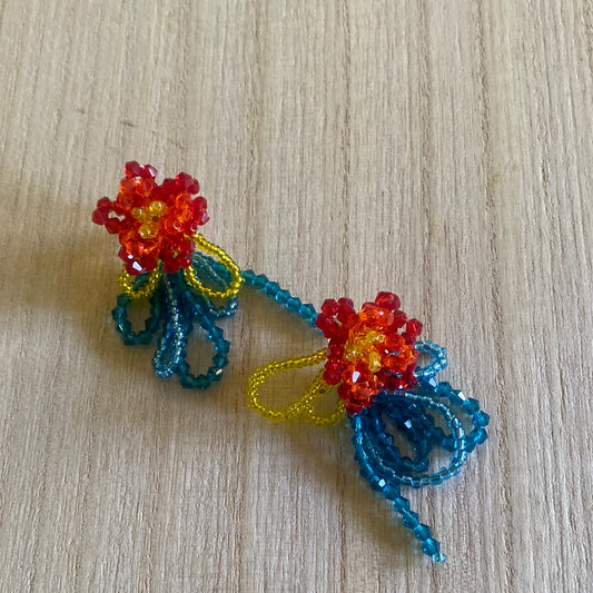 Beaded flowers