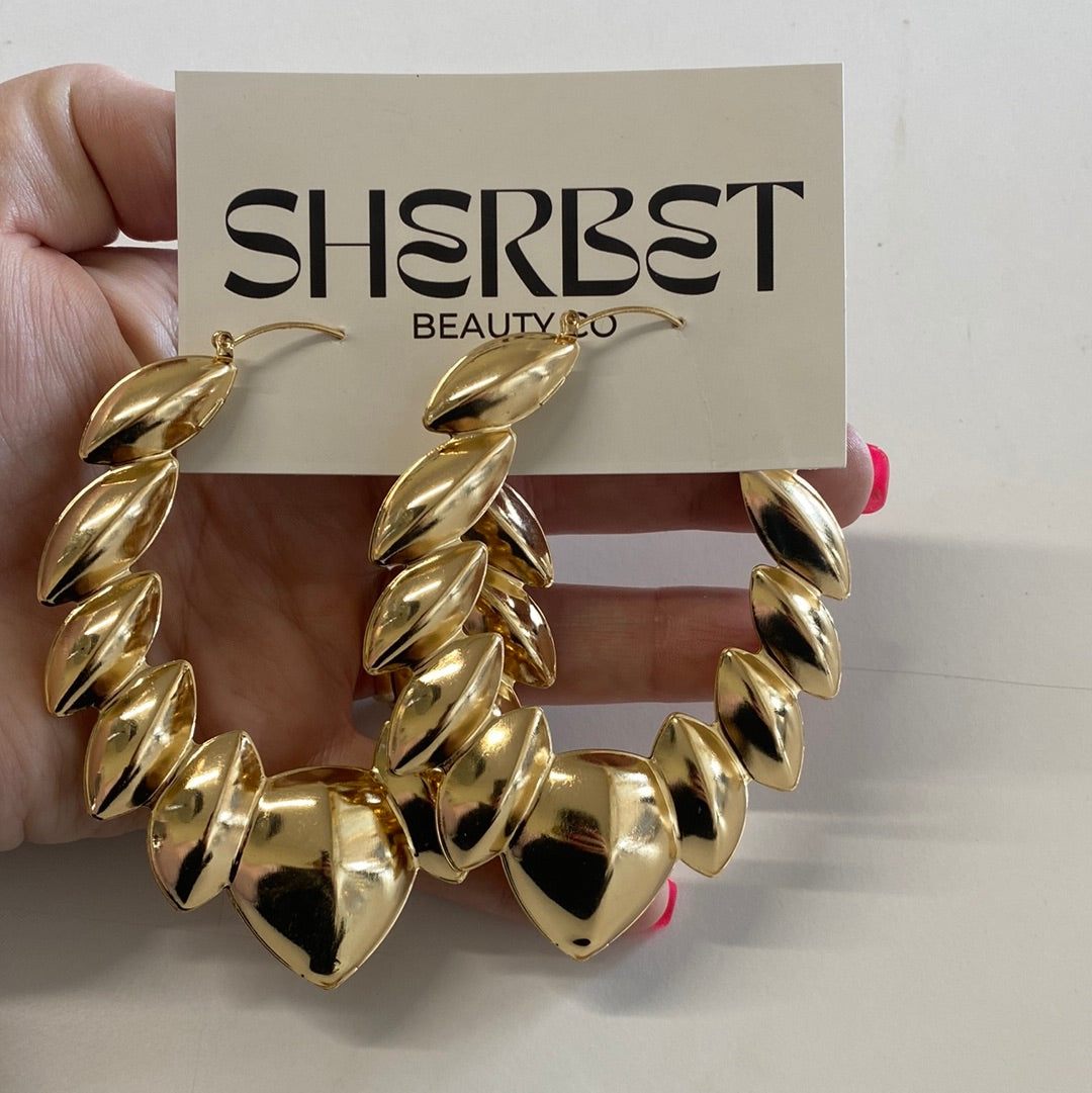 Massive gold hoops