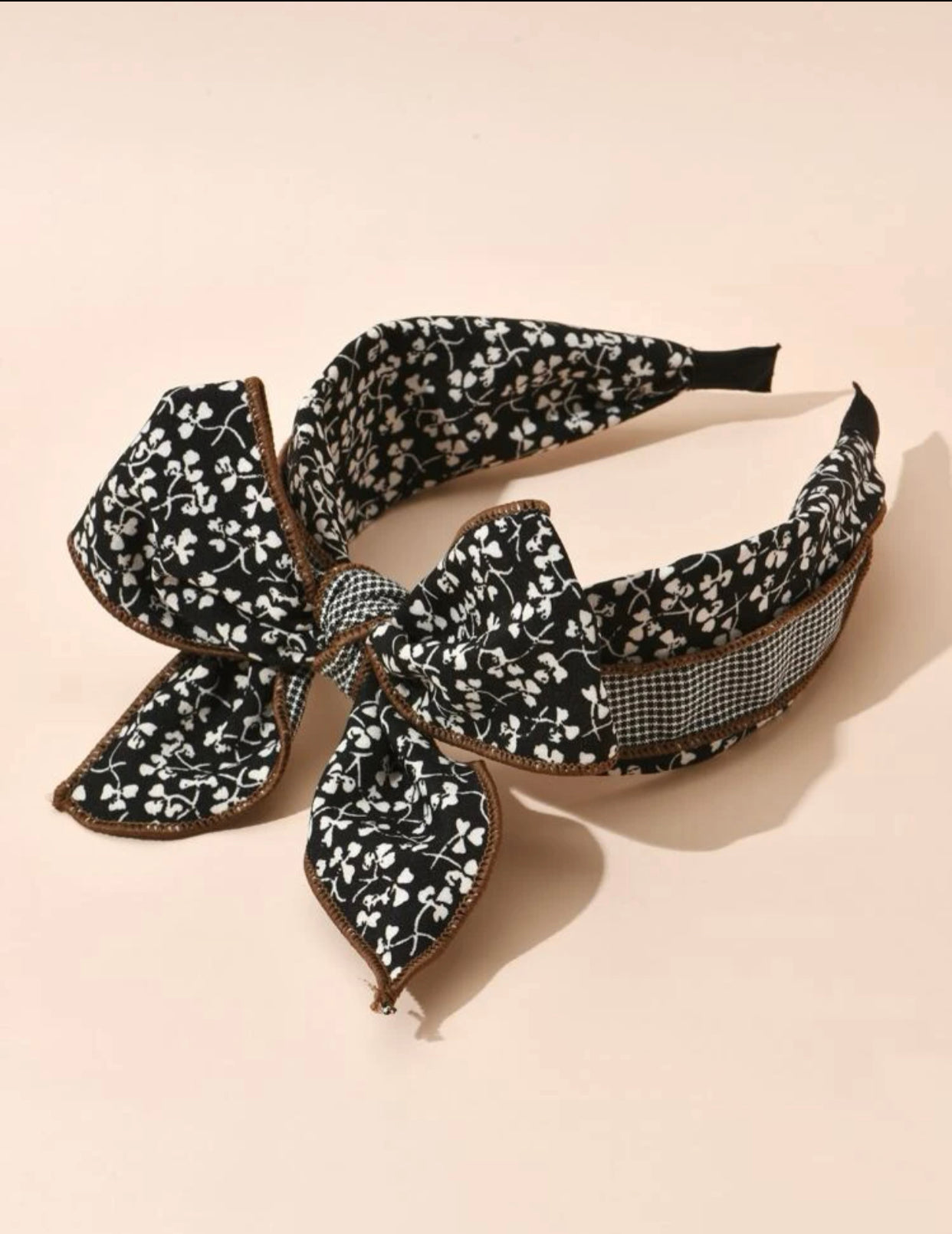 Flower Print Headband