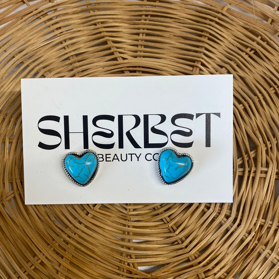 Heart earrings