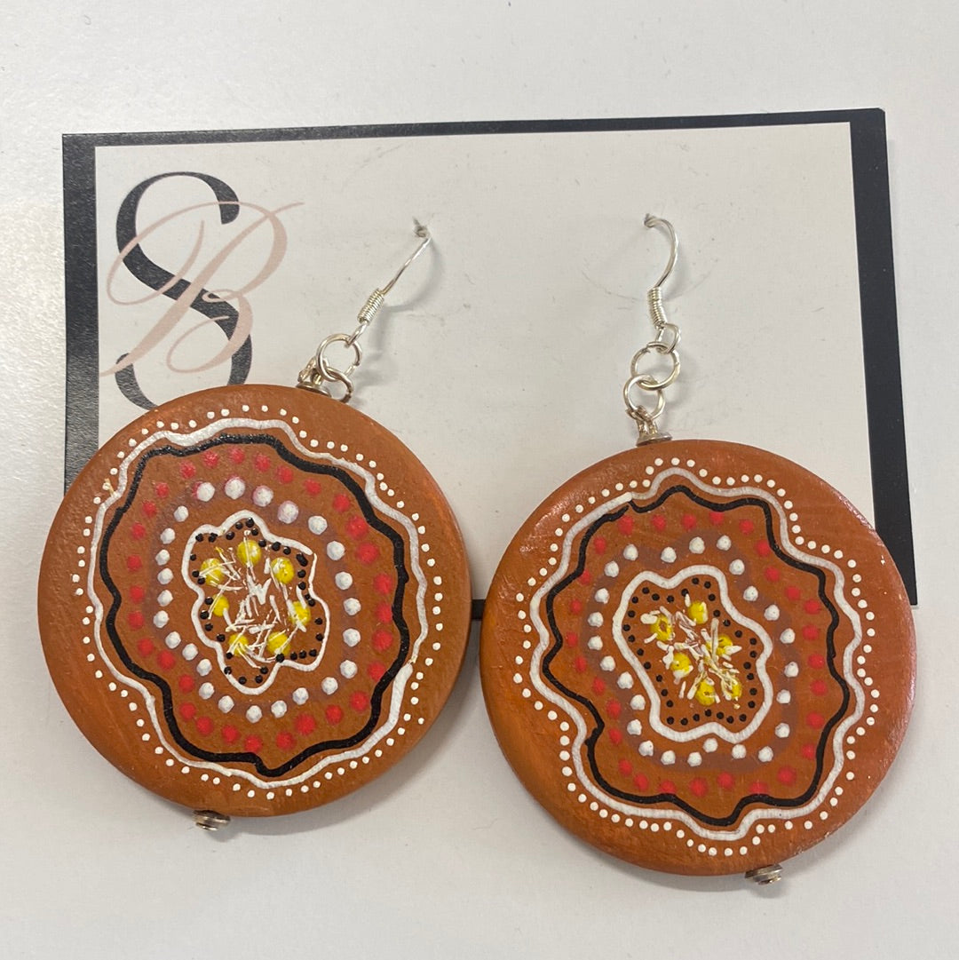 Aboriginal earrings