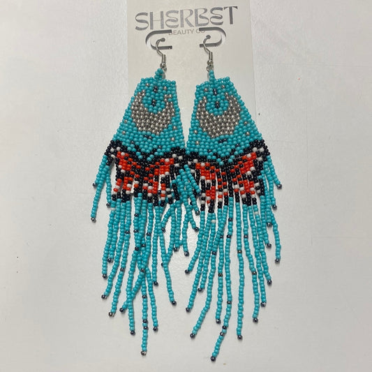 Large beaded dangle