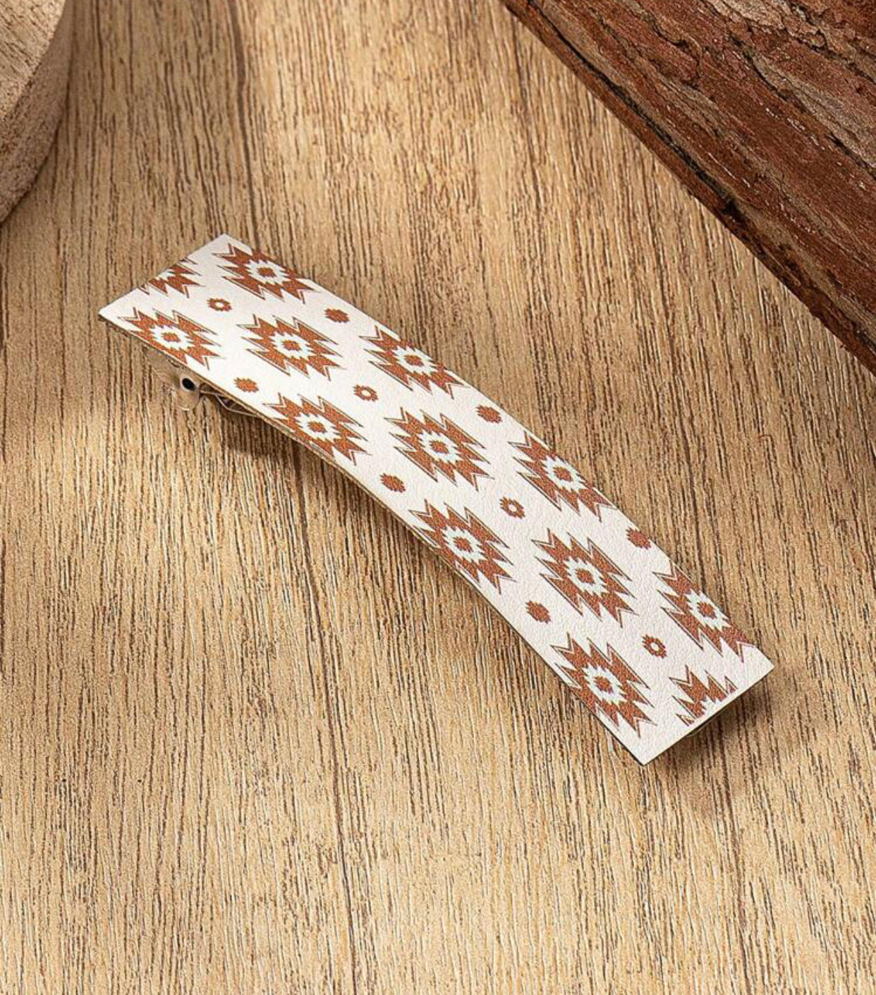 PU Leather Western Cowboy Hair Clip Claw