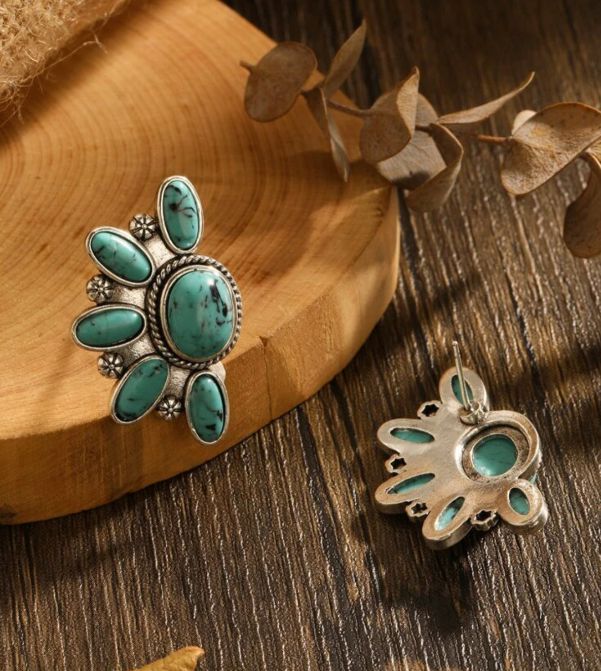 Turquoise Stud Earrings