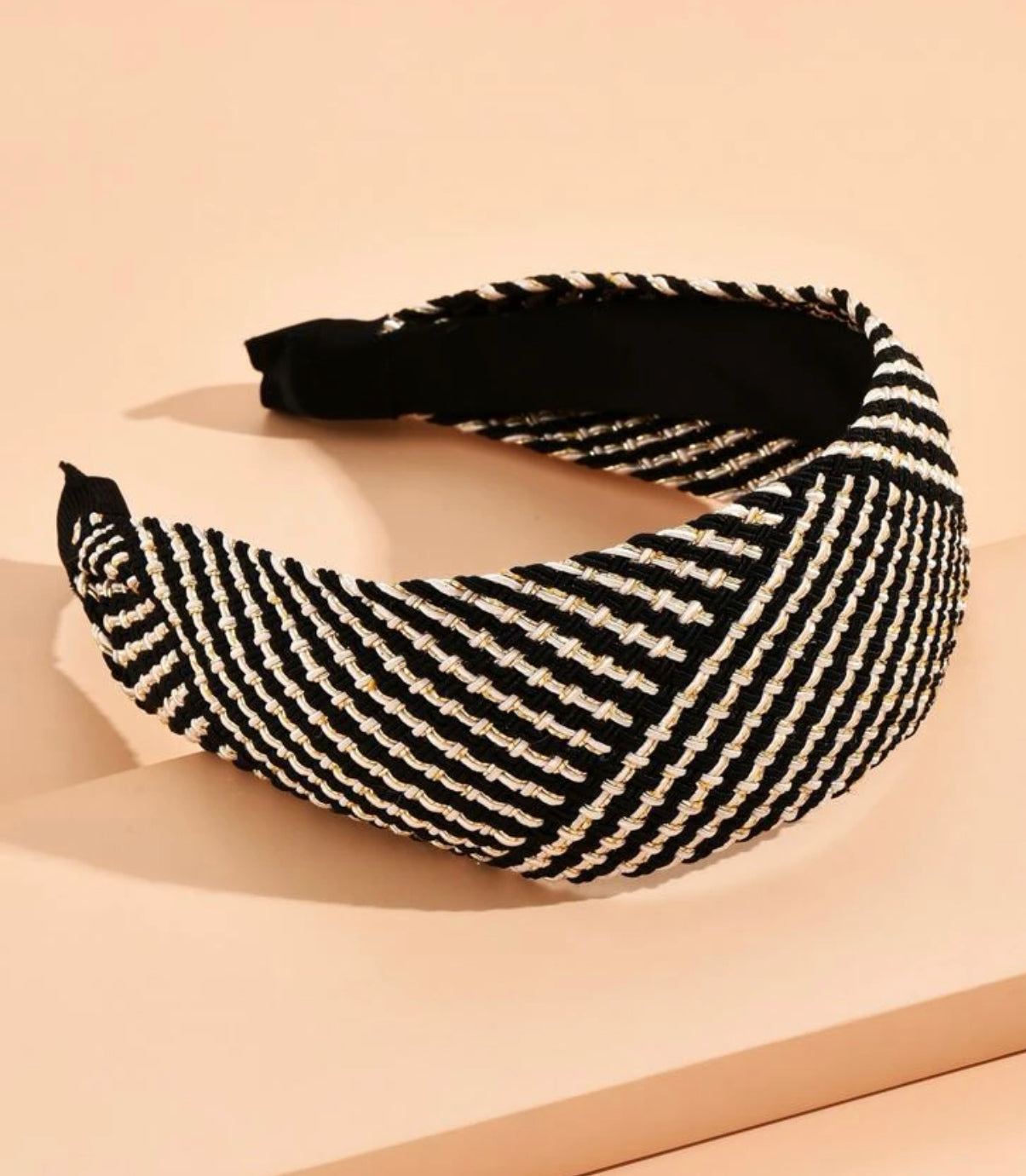 Two toned geo headband