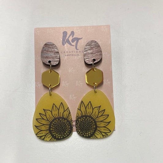 Sun flower dangle