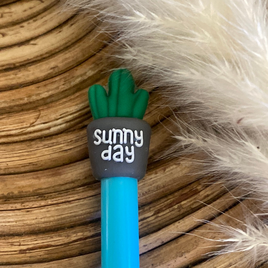 Cactus themed pens