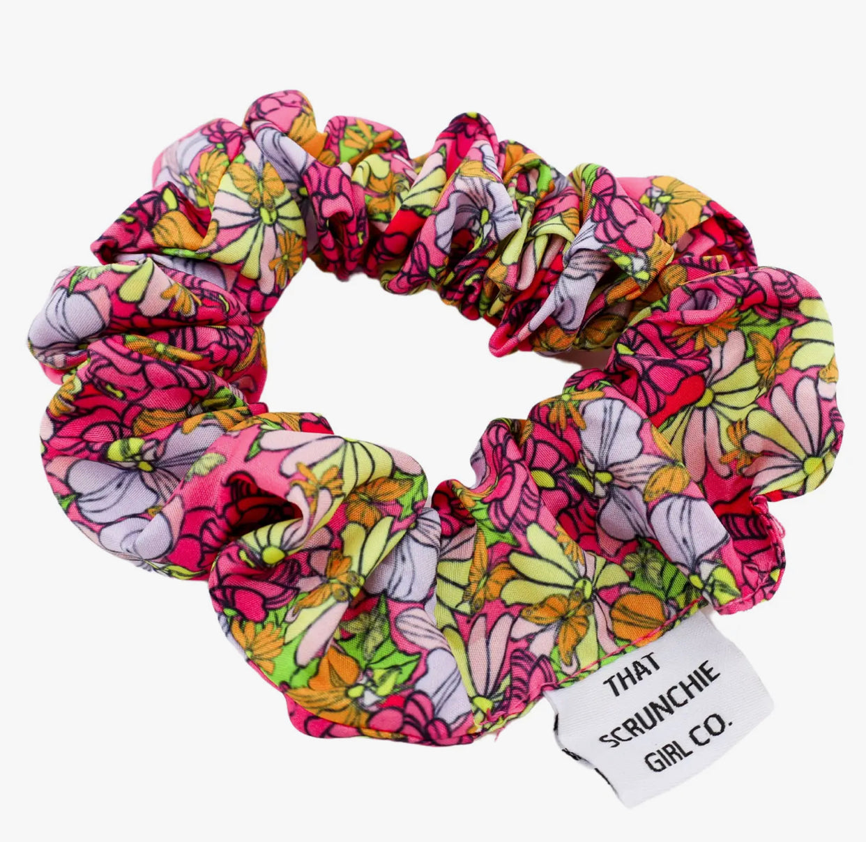 In bloom hair scrunchie