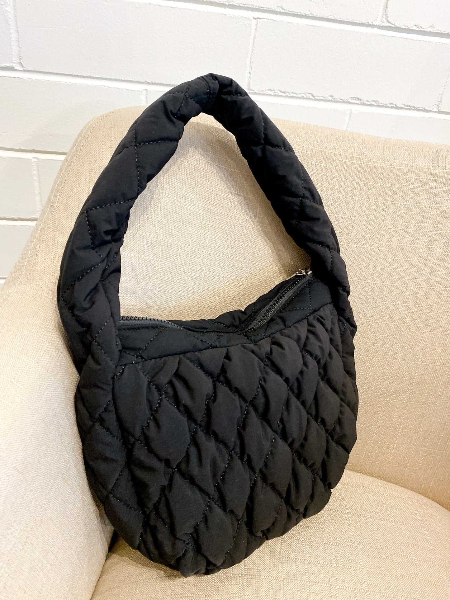 HANNI QUILTED SHOULDER BAG