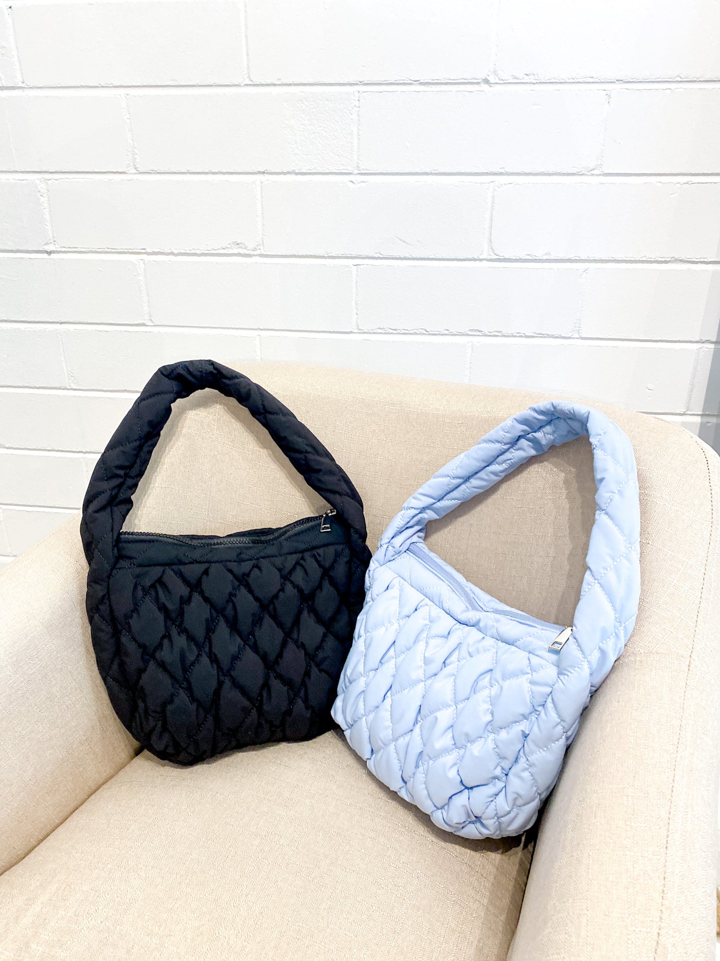 HANNI QUILTED SHOULDER BAG