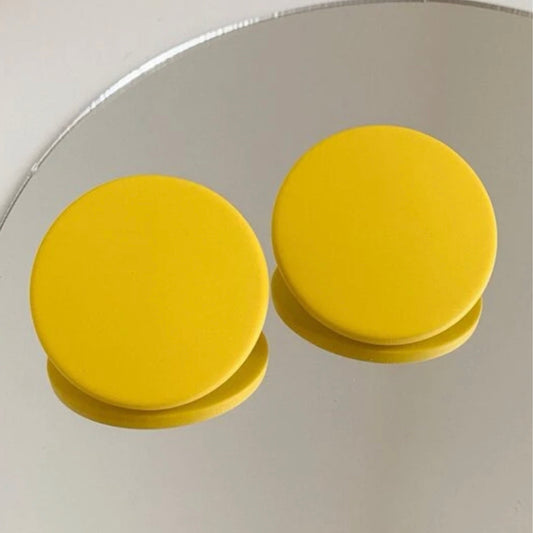 lg yellow earrings 148