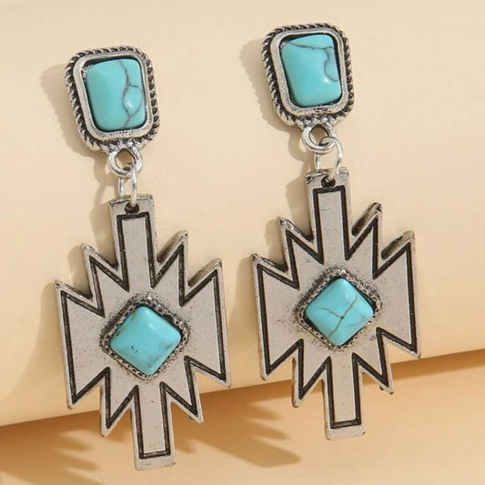 cowgirl star earrings 142