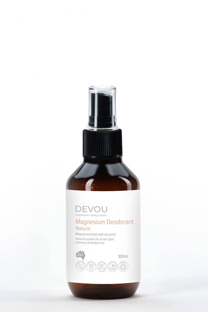 Devou Magnesium Deodorant – Natural